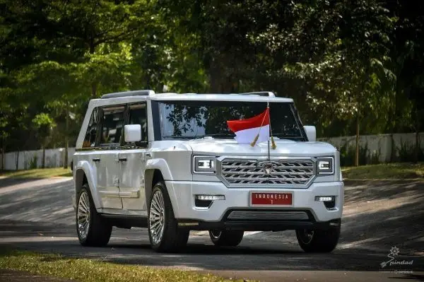 Kendaraan Dinas Menteri Prabowo, Mobil Maung, Menggunakan 70% Komponen Buatan Lokal