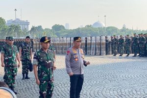 Polisi Siapkan 15 Ribu Pasukan Jaga Pelantikan Presiden dan Wakil Presiden Terpilih