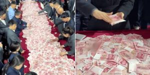 Bagi Bonus, Korporasi China Hal ini Suruh Karyawannya Rebutan Duit Rp379 Miliar