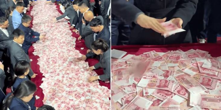 Bagi Bonus, Korporasi China Hal ini Suruh Karyawannya Rebutan Duit Rp379 Miliar