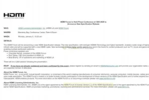 HDMI 2.2 Bakal Meluncur di area CES 2025, Ini adalah Bocorannya