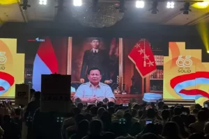 HUT ke-65 MKGR, Prabowo Minta Kawal kemudian Jaga pemerintahan