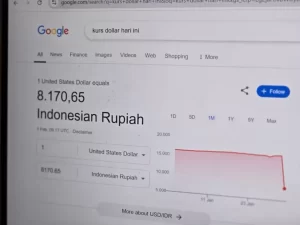Rupiah Menguat Tajam ke Rp8.170 per Dolar Amerika Serikat di tempat Google, Warganet Heboh!