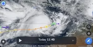 Siklon Tropis Taliah Terdeteksi dalam Bali Berpotensi Menjadi Badai