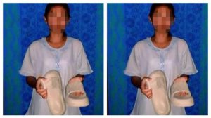 Siswa SMP di Riau dengan Sandal Dipotong Guru: Ayah Nelayan, Ibu Buruh Kupas Udang