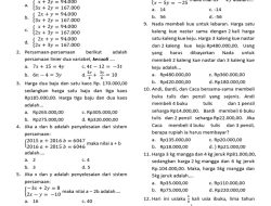 Soal Ujian Pilihan Ganda Bahasa Indonesia Kelas 7 Semester 2 2026