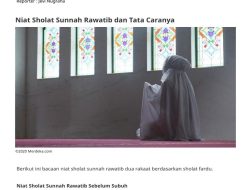 Niat, Tata Cara dan Keutamaan Sholat Sunnah Malam 1 Rajab 2025