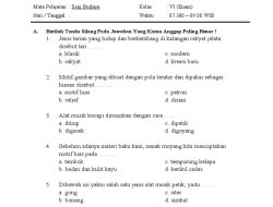 Soal Ujian Seni Rupa Kelas 6 Semester 2 2026