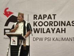 Rakorwil Kalteng, PSI Siap Rebut Kekuasaan di Pemilu 2029