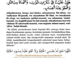 Doa Malam Pertama Bulan Rajab Syekh Abdul Qadir al-Jilani: Teks Arab, Latin, dan Terjemahan