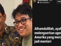 Anak Menkeu Purbaya Berbeda Pendapat dengan ESDM-BMKG soal Penyebab Banjir Sumatera