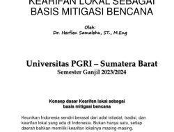 Kearifan Lokal dalam Adaptasi Bencana