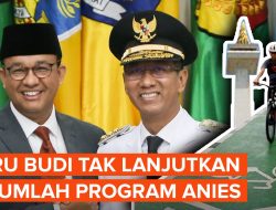 Pramono Tidak Ingin Hancurkan Warisan Anies Baswedan
