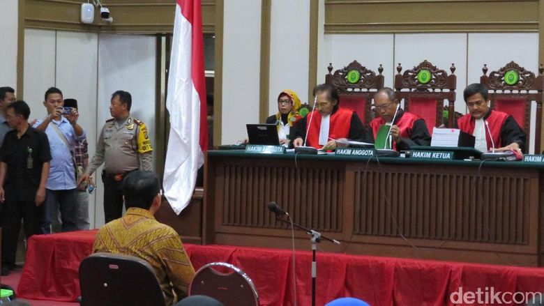 Sidang kasus hibah wisata Sleman, hakim tanya saksi soal pasal pokmas dalam perbup