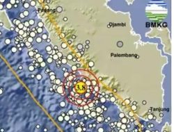 Gempa Guncang Bengkulu, Baru Saja Terjadi Siang Ini