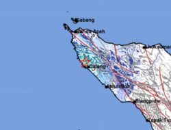 Gempa Bumi Hebat Guncang Bener Meriah Aceh, Pusat Guncangan 4 KM Dalam