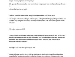 Anak Kurang Dicintai Orang Tua Mengembangkan 8 Mekanisme Pertahanan Psikologis