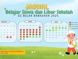 Jadwal Libur Sekolah Awal Ramadhan dan Idul Fitri 2026, Libur Lebaran Lebih Lama