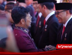 Presiden Prabowo Beri Penghargaan Satyalancana Wira Karya Kepada Brigjen Pol. Eko Purwono