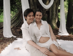 7 foto pengungkapan jenis kelamin bayi Shenina Cinnamon, istri Angga Yunanda