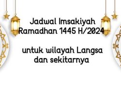 Jadwal Puasa Ramadhan 2026 Kota Langsa Aceh: Waktu Imsak dan Buka Puasa 30 Hari