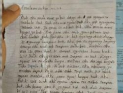 Siswa SD Ngada NTT, Surat Terakhir yang Menyentuh Hati Ibu