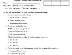 Contoh Soal HOTS Unit 2 Olahraga Voli dan Bulu Tangkis PJOK Kelas 6 SD
