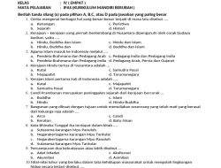 30 Soal PTS IPAS Kelas 4 SD Semester 2 2026 dan Jawaban