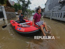 75 RT dan 19 Jalan Terendam Banjir di Jakarta Selatan, Barat, dan Timur