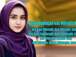Arti Kata Unofficially, Makna dalam Bahasa Gaul, Hubungan Romantis