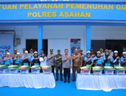 Polda Sumut Resmikan Dua SPPG Baru di Asahan, 346 Ribu Warga Manfaatkan MBG