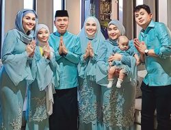 Keluarga Ayu Ting Ting Dihujani Kritik Saat Salat Id di Masjid Sekitar Rumah
