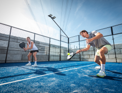 Tren padel meledak di Purwokerto, Enky main tiga kali seminggu