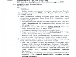 Potensi Gagal Salur DD Tahap I, BPMD Alor Terbitkan Surat Penegasan