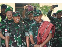Pangdam IX/Udayana Melepas Kepergian Serka Nur Ichwan di TMP Magelang